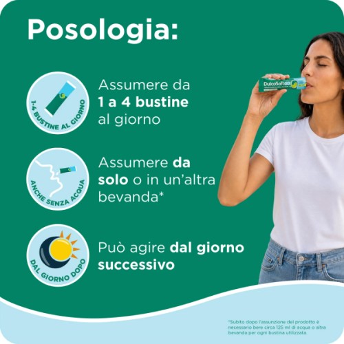 Dulcosoft go senza zucchero senza glutine senza lattosio gusto limone 20 bustine da 20 ml