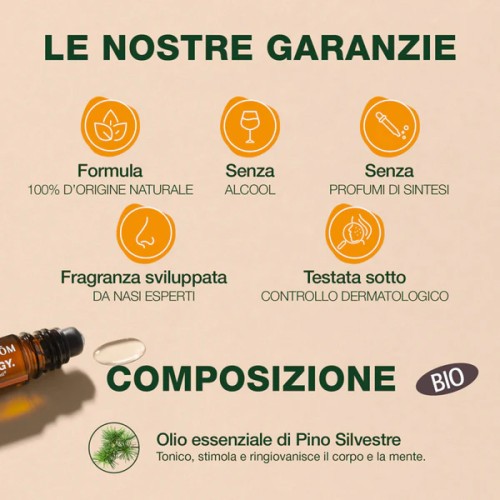 Pranarom aromaboost roll-on energia bio 5 ml