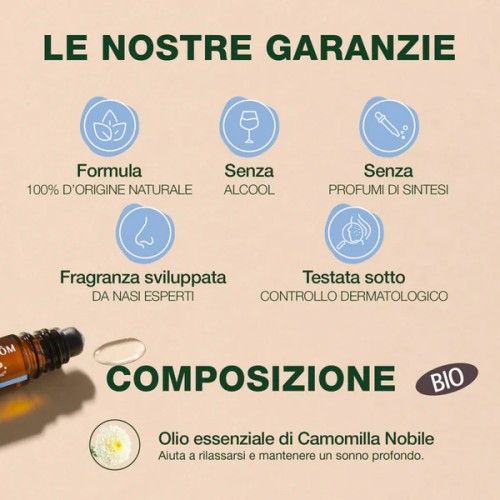 Pranarom aromaboost roll-on sonno bio 5 ml