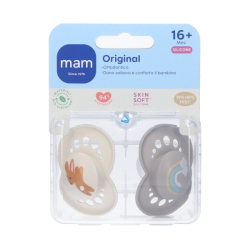 Mam succhietto original 16+ mesi silicone 2 pezzi