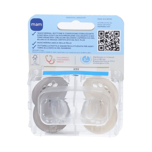 Mam succhietto original 16+ mesi silicone 2 pezzi
